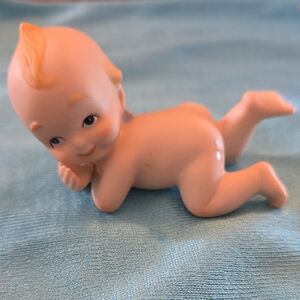 Adorable Kewpie Doll Figurine - Porcelain